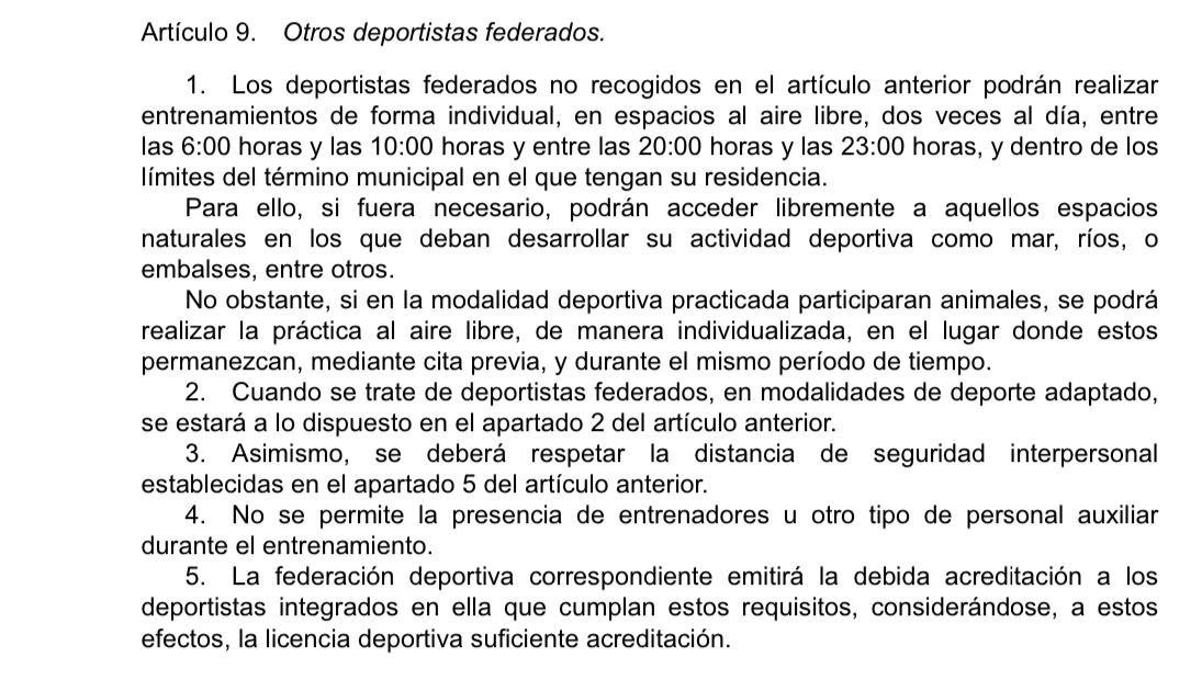 ACREDITACIÓN DE DEPORTISTAS FEDERADOS