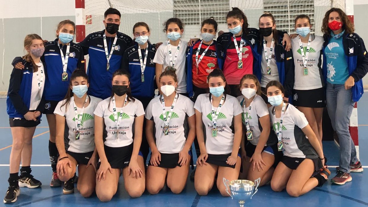 La Candelaria Campeonas de Andalucía Cadete Femenino