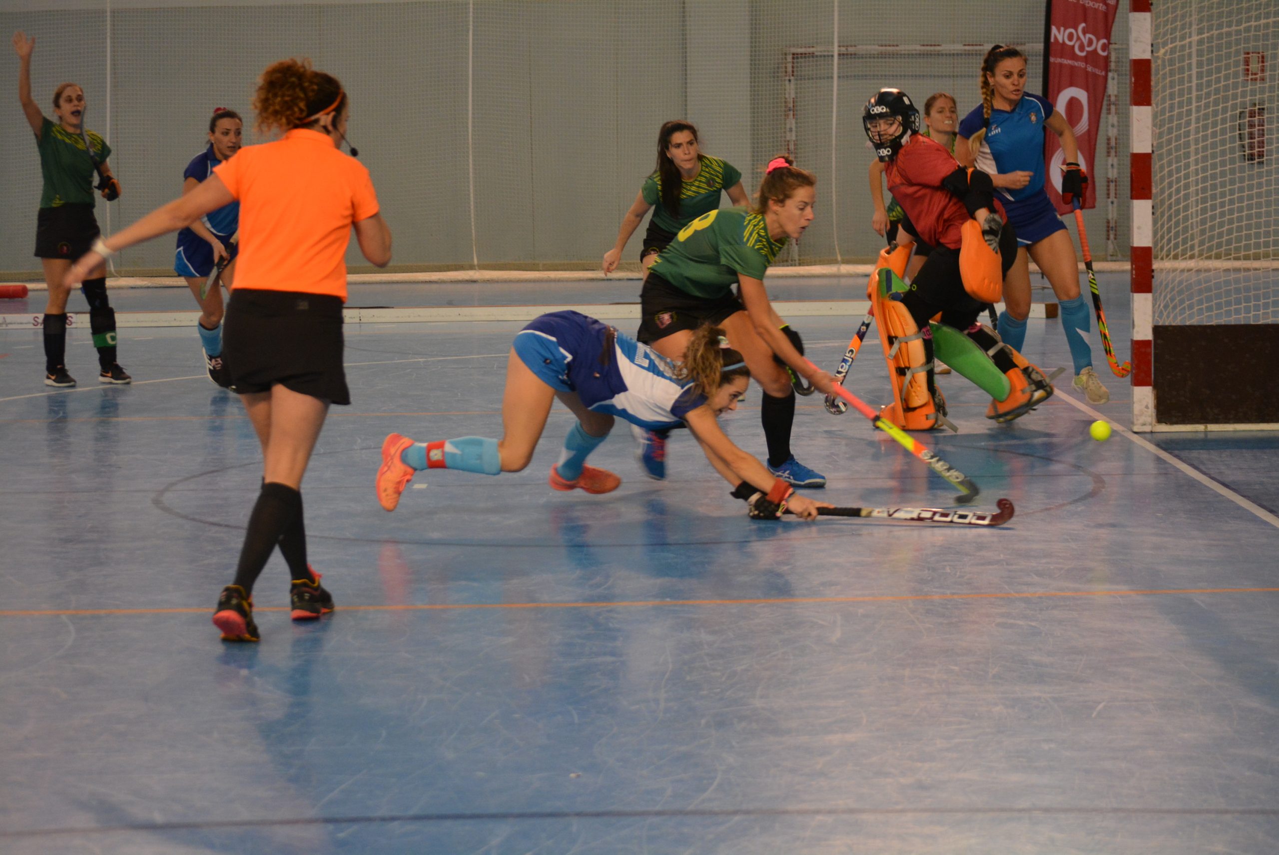 Finaliza la primera jornada del Campeonato de España de Hockey Sala Femenino en Sevilla