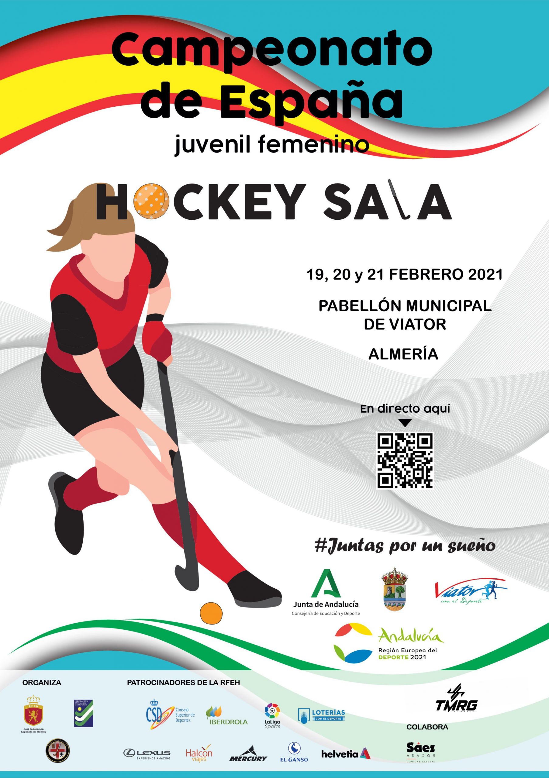 Viator ultima los detalles del Campeonato de España Juvenil Femenino de Hockey Sala