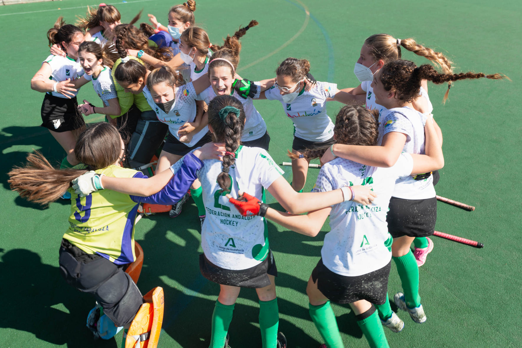 La Selección Femenina sub14 CAMPEONAS DE ESPAÑA