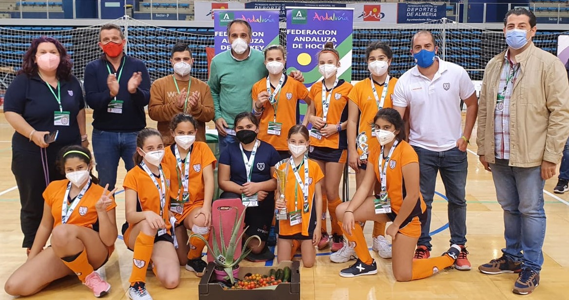 CH San Fernando es el nuevo Campeón de Andalucía Alevín Femenino de Hockey Sala