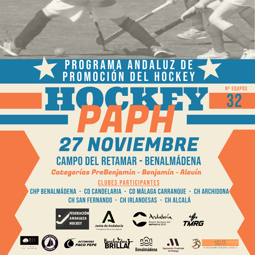 32 equipos en el Programa Andaluz de Promoción del Hockey