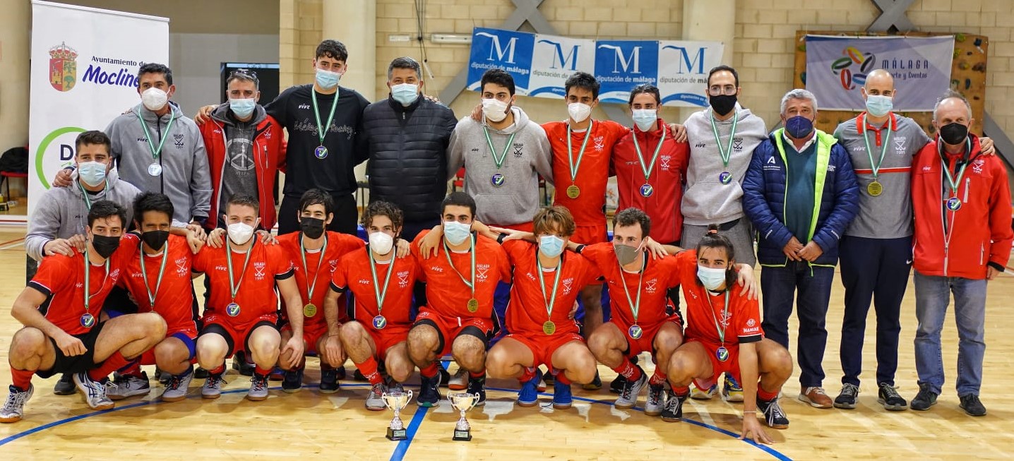 El CD Málaga 91 revalida el Campeonato de Andalucía de Primera División Masculino de Hockey Sala