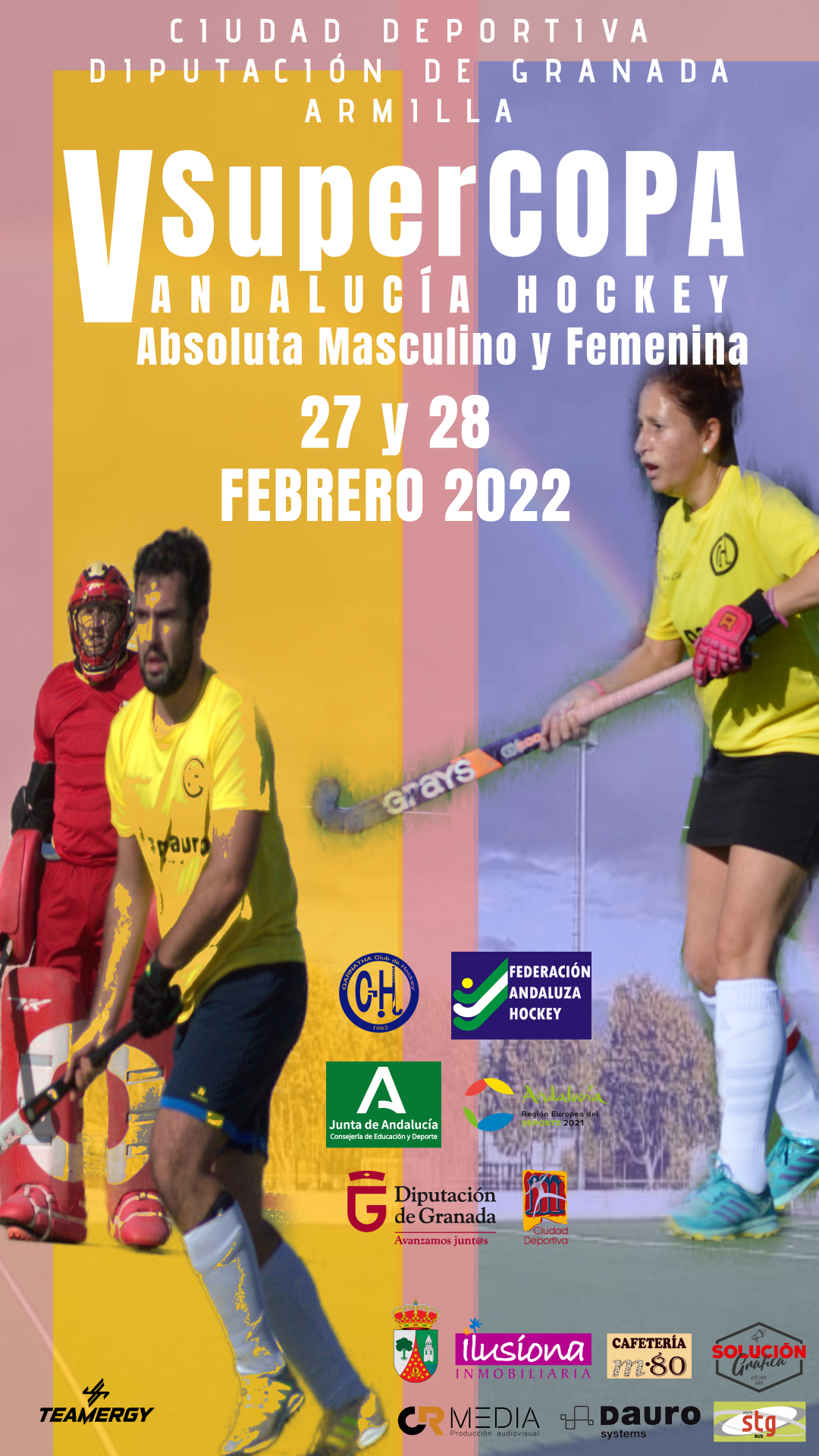 Dos jornadas de Hockey para celebrar el Día de Andalucía con la SuperCopa Absoluta