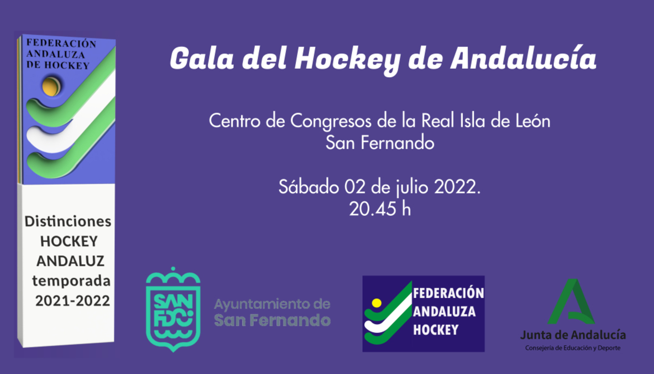 El hockey andaluz ya tiene sus galardonados de la temporada 21/22