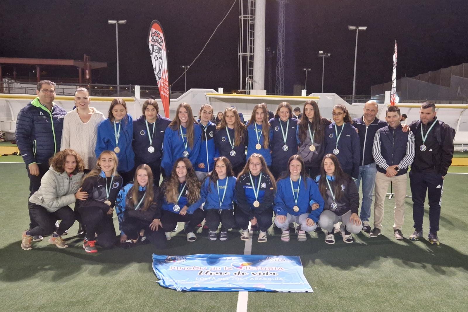 CDH MÁLAGA CARRANQUE CANDELARIA SE PROCLAMAN CAMPEONAS DE LA COPA DE ANDALUCÍA JUVENIL FEMENINA