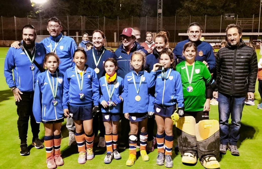 EL CH SAN FERNANDO; CAMPEONAS DE LA COPA ANDALUCÍA BENJAMÍN