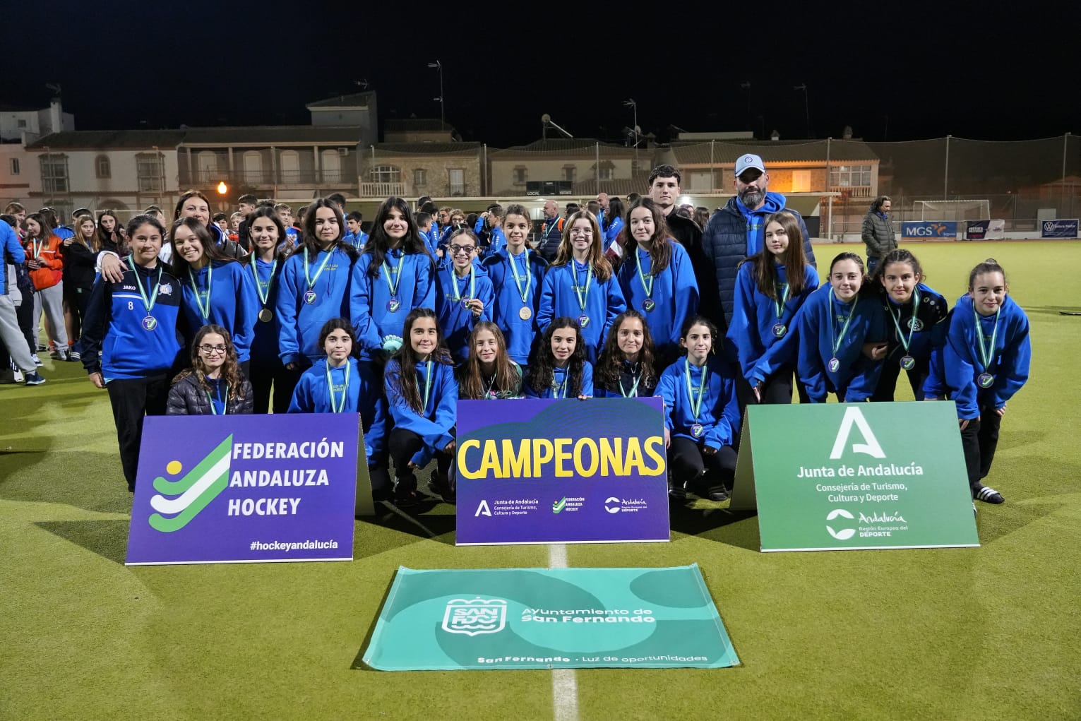 EL CDH MÁLAGA CARRANQUE CANDELARIA; NUEVAS CAMPEONAS DE ANDALUCÍA INFANTILES