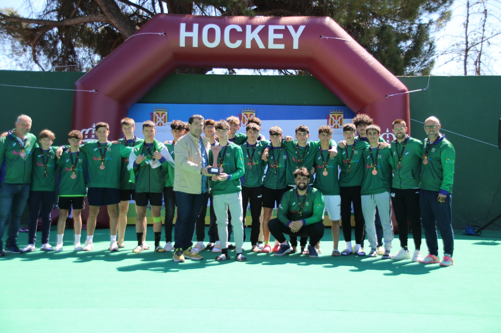 LA SELECCIÓN ANDALUZA SUB-16 MASCULINA SE CUELGA EL BRONCE EN LOS CAMPEONATOS DE ESPAÑA AUTONÓMICOS