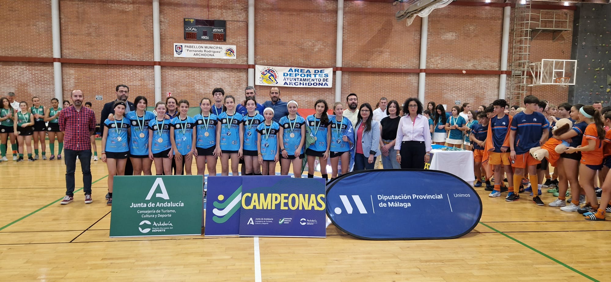 LA CANDELARIA CARRANQUE, NUEVAS CAMPEONAS DE ANDALUCÍA INFANTILES DE SALA