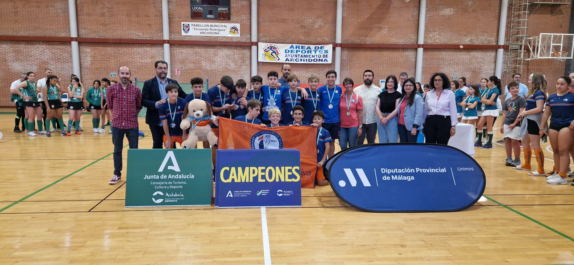 EL CHP BENALMÁDENA, NUEVOS CAMPEONES DE ANDALUCÍA INFANTILES DE SALA