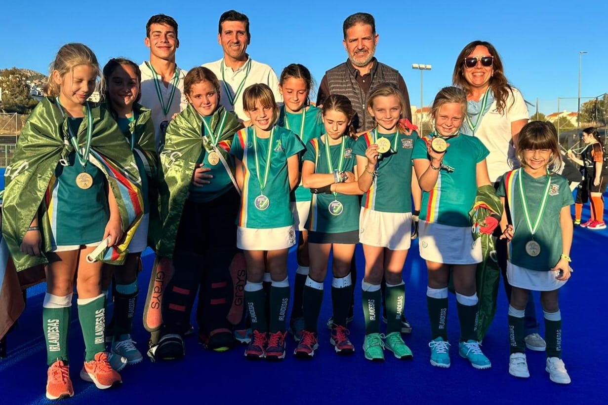 EL CH IRLANDESAS, CAMPEONAS DE LA II COPA DE ANDALUCÍA BENJAMÍN