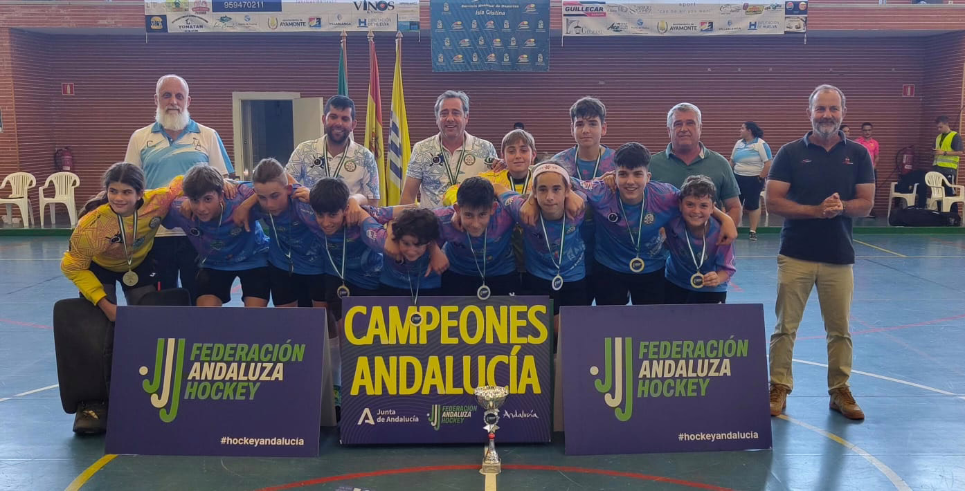 CANDELARIA MADRE ASUNCIÓN, SE PROCLAMA CAMPEÓN DE ANDALUCÍA INFANTIL DE HOCKEY SALA
