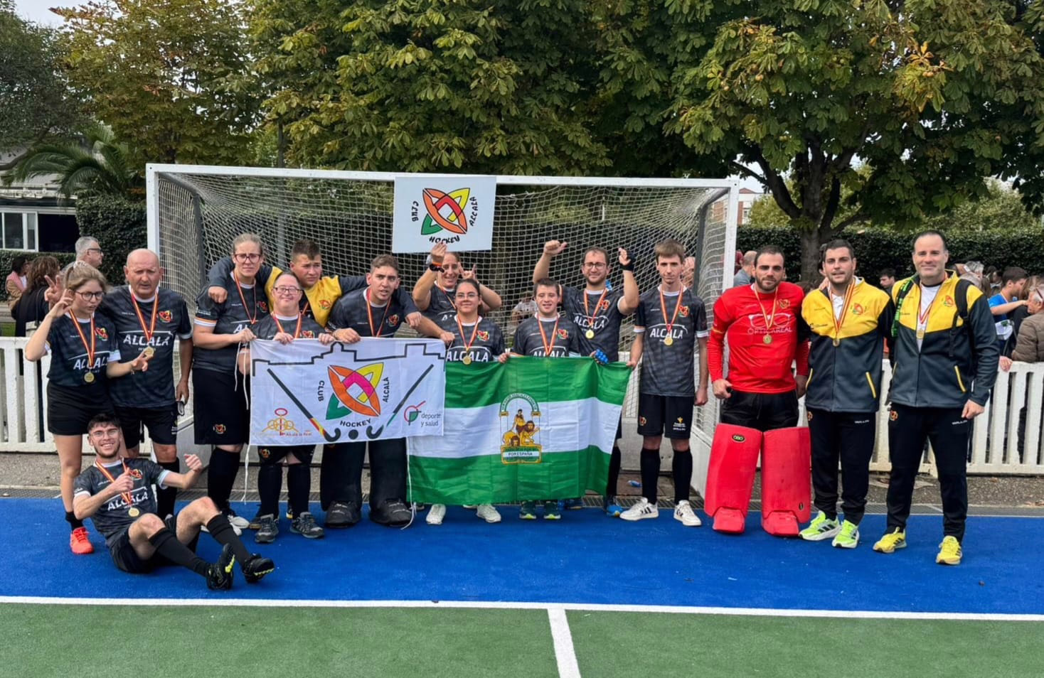 EL CH ALCALÁ, SUBCAMPEONES DE ESPAÑA DE HOCKEY PLUS