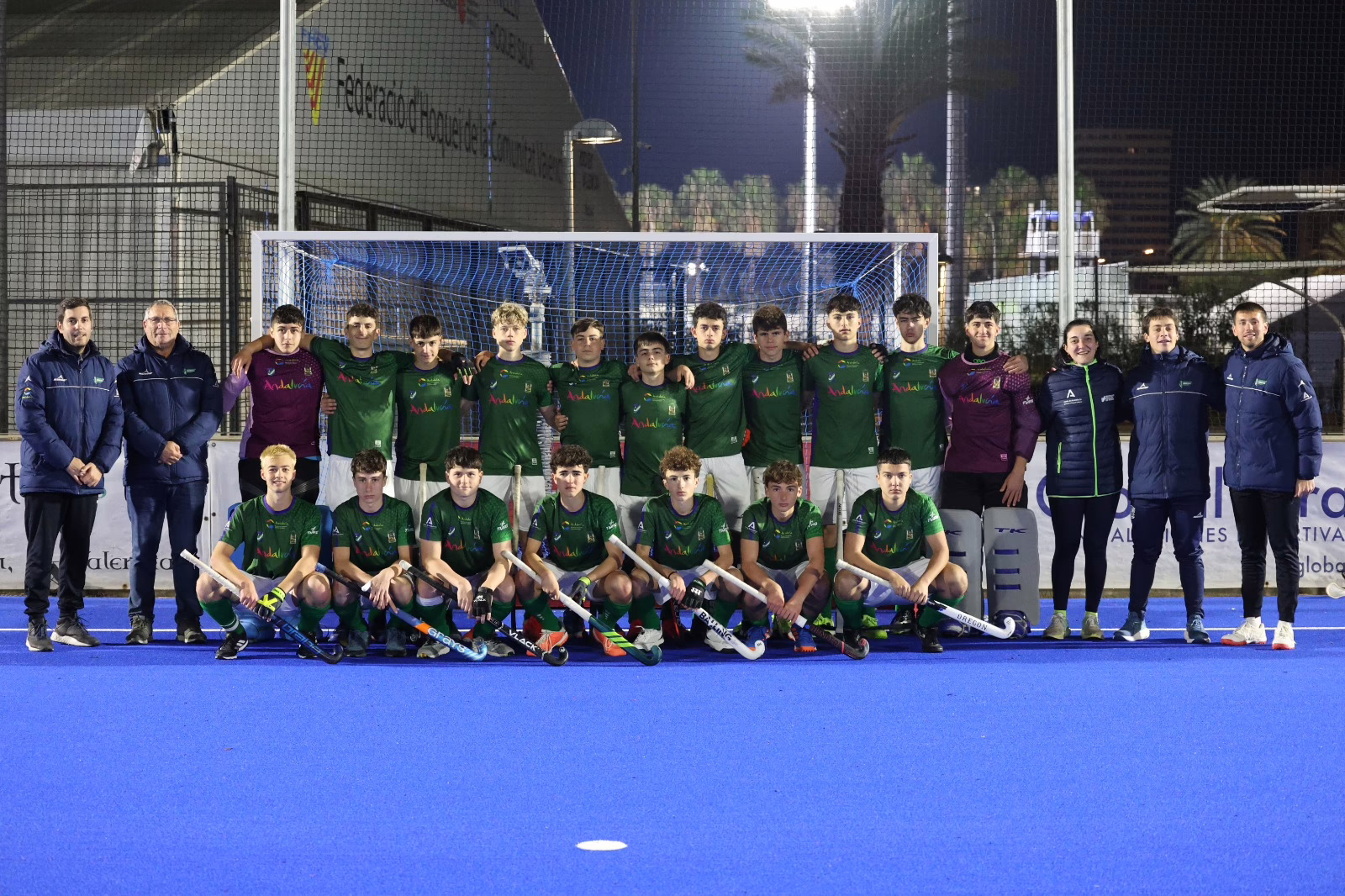 ANDALUCÍA ES SEXTA EN EL CAMPEONATO DE ESPAÑA AUTONÓMICO MASCULINO SUB-16