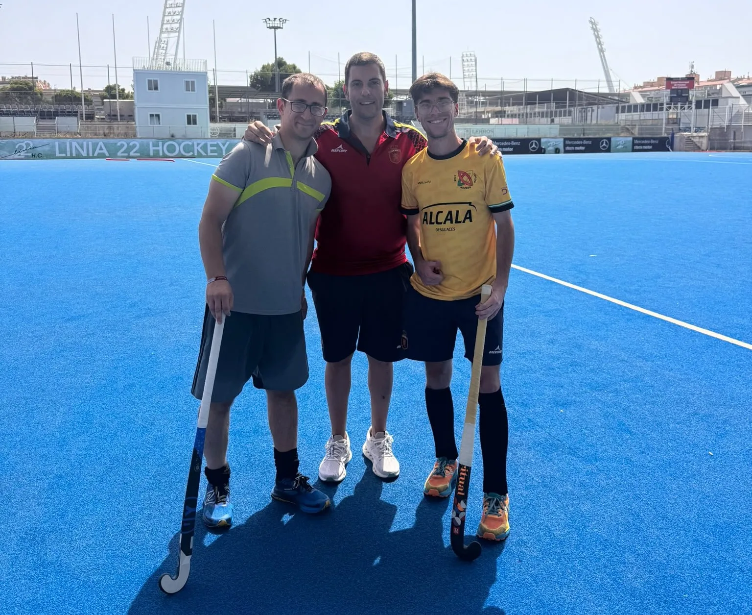 TRES ANDALUCES EN LA LISTA DE ESPAÑA PARA EL MUNDIAL DE HOCKEY PLUS