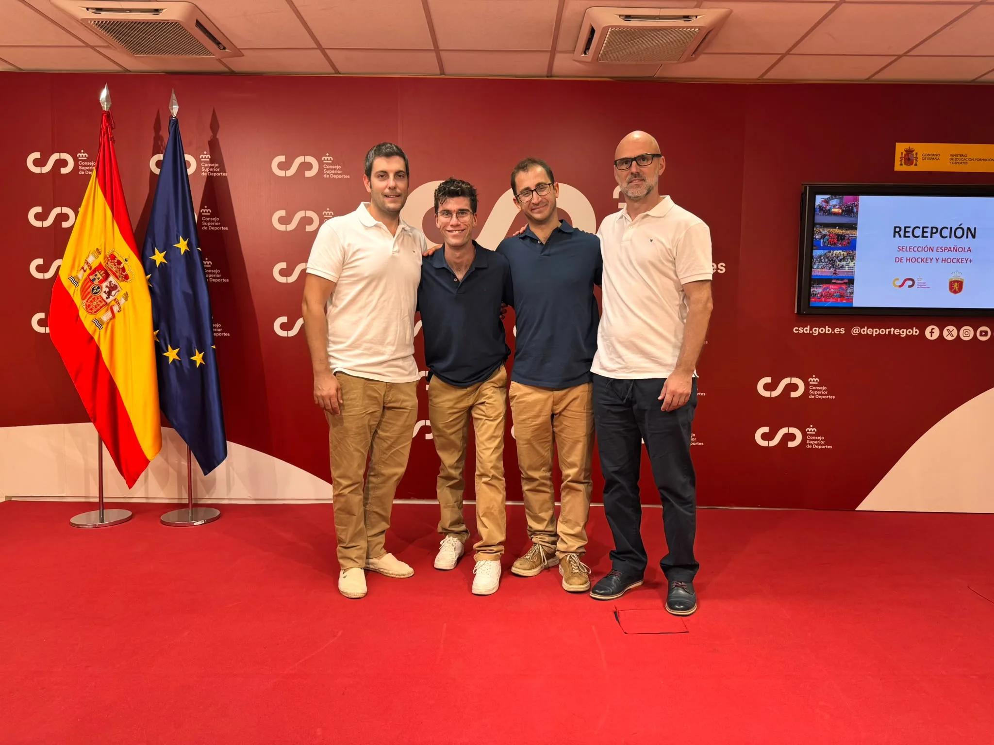 HOMENAJE DEL CSD A LOS SUBCAMPEONES DEL MUNDO