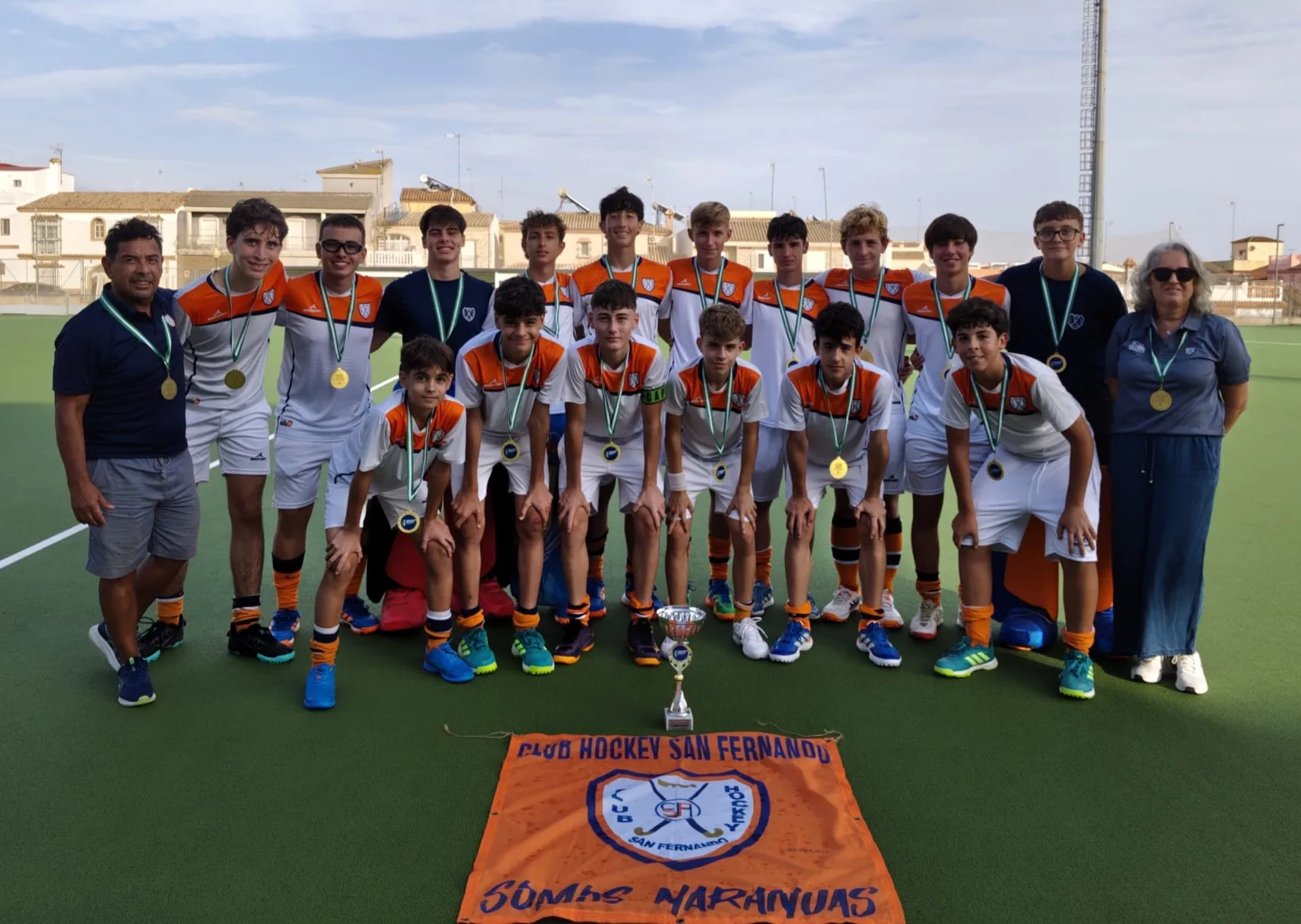 CH SAN FERNANDO, CAMPEONES DE LA COPA DE ANDALUCÍA CADETE MASCULINA